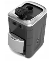 печь для бани тмф гейзер мини 2016 carbon нерж.дверца кор.топл.канал закр.каменка т/обмен. антрацит