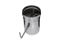 заслонка феррум (шибер поворотный) нержавеющая (430/0,8мм), ф115