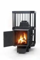 печь для бани чугунная сибирь-21 чугунная дверка*