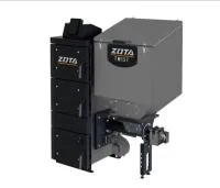 котел zota twist plus 15 квт ф120 твердотопливный + бункер 555 л 