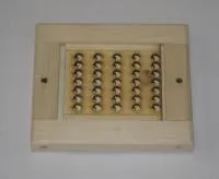 вентиляционная решетка малая с задвижкой 2, банный эксперт