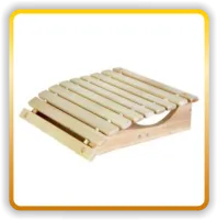 подголовник с вырезом на опорах, банный эксперт