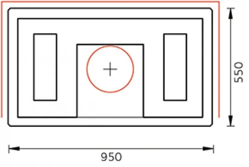 печь-камин tulikivi koli nobile 1500 мм 