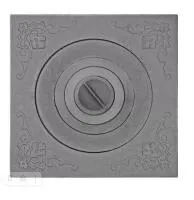 плита чугунная п1-5 "зной" одноконфорочная, 512*512*20 мм, рубцовск