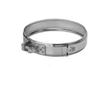 хомут феррум обжимной нерж.(430/0,5 мм), ф115