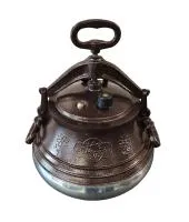 афганский казан-скороварка rashko baba с ручками 12 литров двухцветный, алюминий