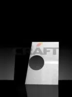 разделка craft потолочная декоративная нерж. (430/1,0 мм), 600*600, с отв. ф230