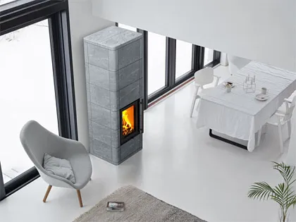 печь-камин tulikivi lampo s classic 2145 мм 