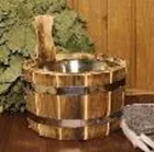 шайка одноручная 3л добрыня с нержавеющей вставкой, банный эксперт