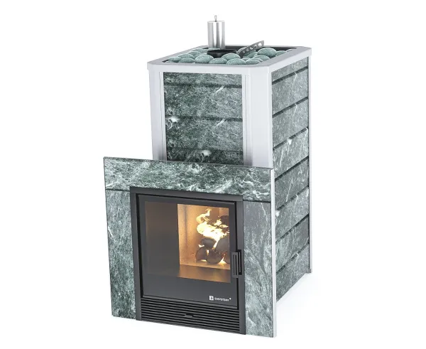 печь для бани изистим ялта 35 premium (змеевик) (2024)